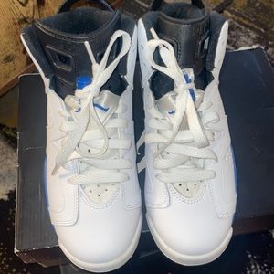 Jordan retro 6 sneakers “sports blue “